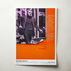Bullitt Fine Art 1960's Movie Poster Wall Art