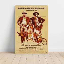 Butch Cassidy and the Sundance Kid Fine Art 1960's Movie Poster