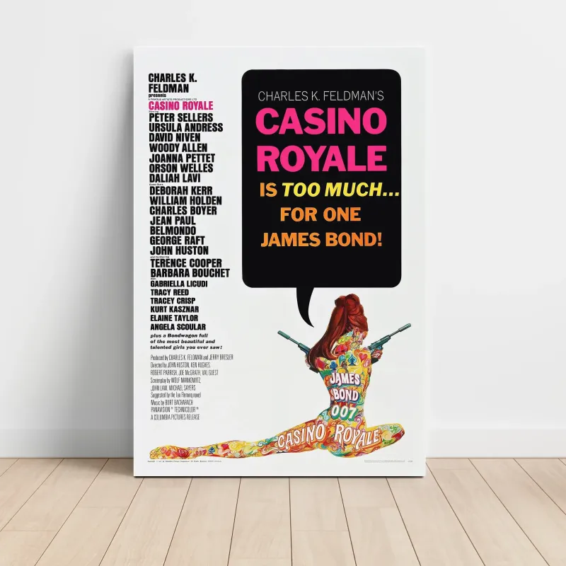 Casino Royale (1967) Fine Art Movie Poster