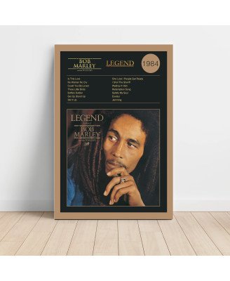 Bob Marley & The Wailers – Legend Fine Art Album Poster