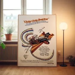 Chitty Chitty Bang Bang Fine Art 1960's Movie Poster