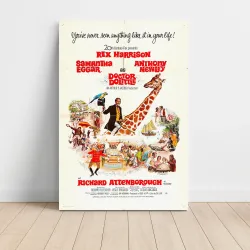 Doctor Dolittle (1967) Fine Art Movie Poster