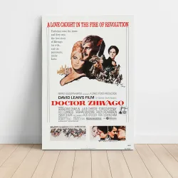 Doctor Zhivago Fine Art 1960's Movie Poster Wall Art