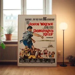 Donovans Reef Fine Art 1960's Movie Poster