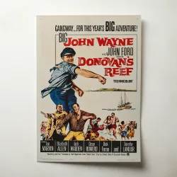 Donovans Reef Fine Art 1960's Movie Poster