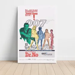 Dr No Fine Art 1960's Movie Poster Wall Art