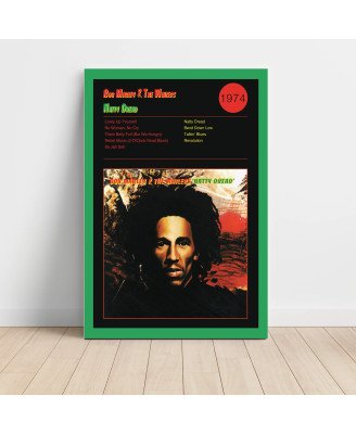 Bob Marley The Wailers – Natty Dread Fine Art Album Poster