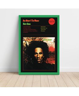 Bob Marley The Wailers – Natty Dread Fine Art Album Poster