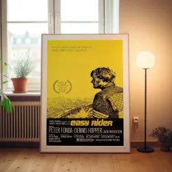 Easy Rider Fine Art 1960's Movie Poster Wall Art