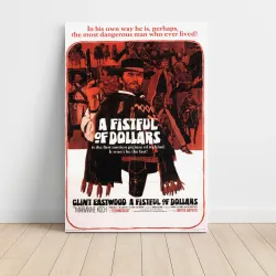 A Fistful of Dollars (1964) Fine Art Movie Poster