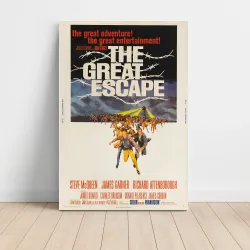 The Great Escape (1963) Fine Art Movie Poster