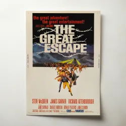 The Great Escape (1963) Fine Art Movie Poster