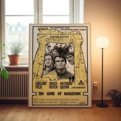 The Guns of Navarone 1960's Movie Poster - Fine Art Decor