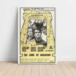 The Guns of Navarone (1961) Fine Art Movie Poster