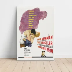 The Hustler 1960's Movie Poster | Fine Art for Home Decor