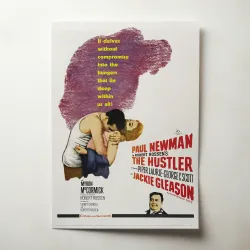 The Hustler (1961) Fine Art Movie Poster