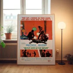 In the Heat of the Night 1960's Movie Poster - Fine Art