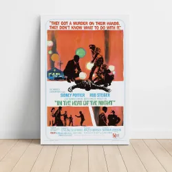 In the Heat of the Night 1960's Movie Poster - Fine Art