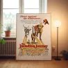 The Incredible Journey 1960's Movie Poster | Fine Art Decor