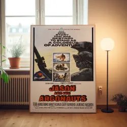 Jason and the Argonauts Fine Art 1960's Movie Poster