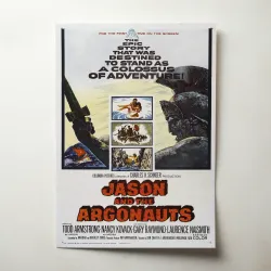 Jason and the Argonauts Fine Art 1960's Movie Poster