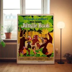 The Jungle Book Fine Art 1960's Movie Poster