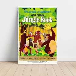 The Jungle Book (1967) Fine Art Movie Poster