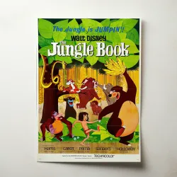 The Jungle Book (1967) Fine Art Movie Poster