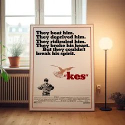 Kes Fine Art 1960's Movie Poster Wall Art