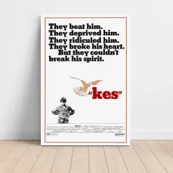 Kes Fine Art 1960's Movie Poster Wall Art