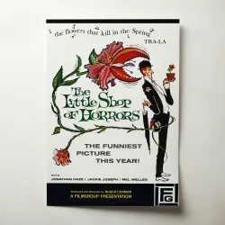 The Little Shop of Horrors Fine Art 1960's Movie Poster