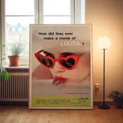 Lolita Fine Art 1960's Movie Poster Wall Art