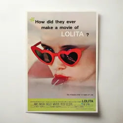 Lolita Fine Art 1960's Movie Poster Wall Art