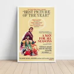 A Man For All Seasons Fine Art 1960's Movie Poster