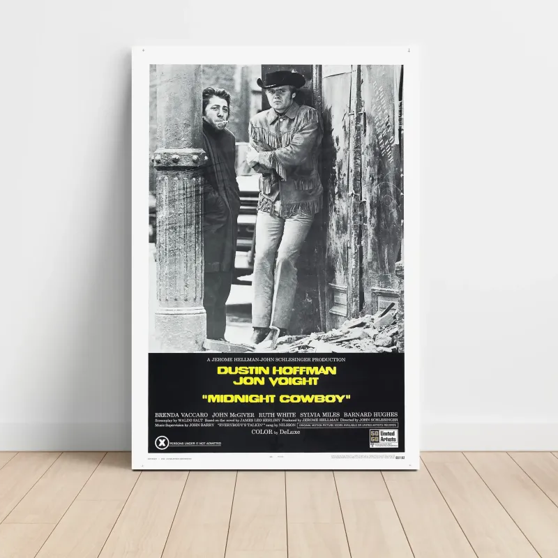 Midnight Cowboy Fine Art 1960's Movie Poster