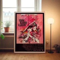 My Fair Lady Fine Art 1960's Movie Poster