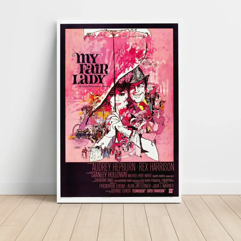 My Fair Lady (1964) Fine Art Movie Poster