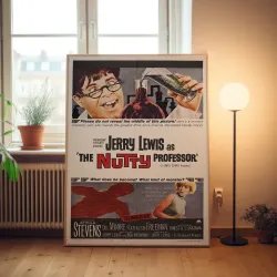 The Nutty Professor Fine Art 1960's Movie Poster