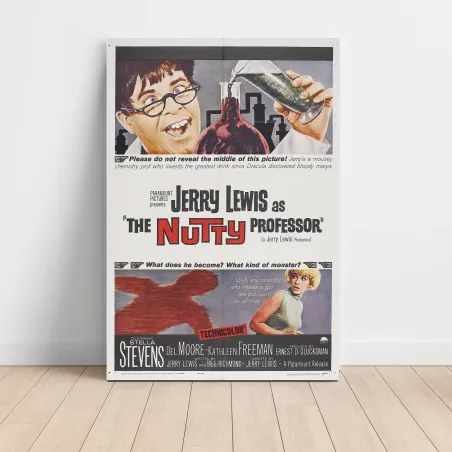 The Nutty Professor (1963) Fine Art Movie Poster