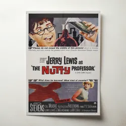 The Nutty Professor Fine Art 1960's Movie Poster