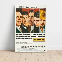Oceans Eleven Fine Art 1960's Movie Poster