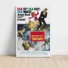 On Her Majesty's Secret Service Fine Art 1960's Movie Poster