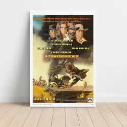 Once Upon a Time in the West Fine Art 1960's Movie Poster
