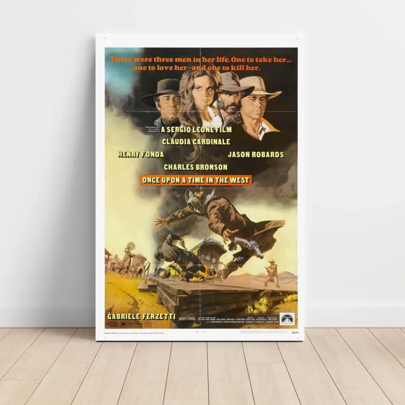 Once Upon a Time in the West Fine Art 1960's Movie Poster