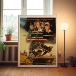 Once Upon a Time in the West Fine Art 1960's Movie Poster