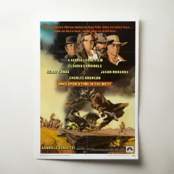 Once Upon a Time in the West Fine Art 1960's Movie Poster