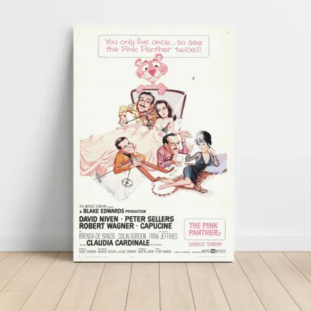 The Pink Panther Fine Art 1960's Movie Poster