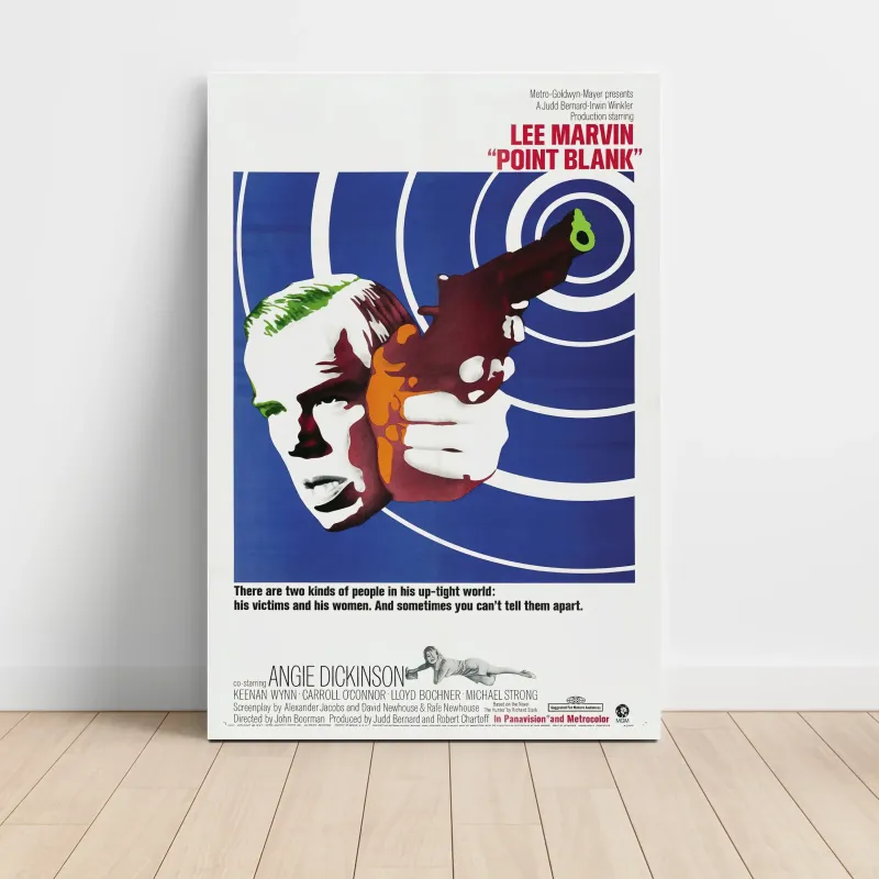 Point Blank (1967) Fine Art Movie Poster