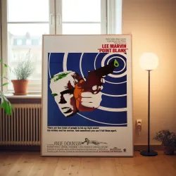 Point Blank Fine Art 1960's Movie Poster Wall Art