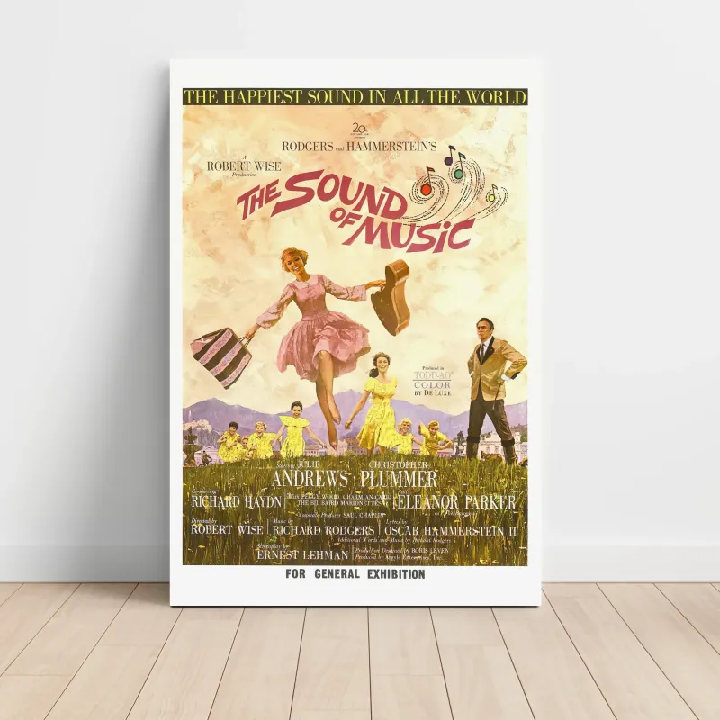 The Sound of Music (1965) Fine Art Movie Poster